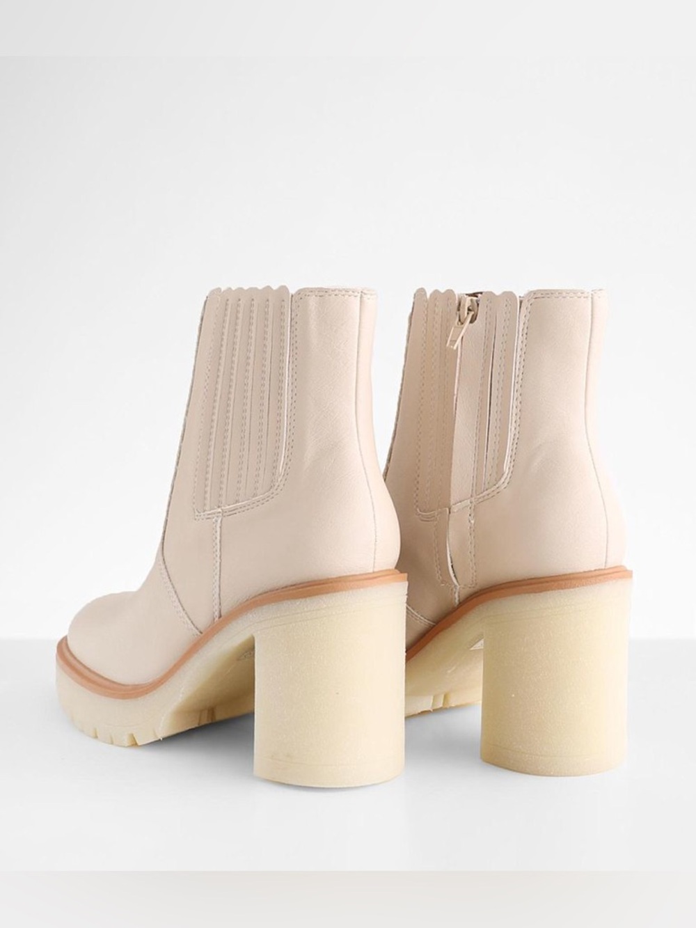 Oasis Society California Anastasia Lug Chelsea Boot- Beige - Picture 4 of 15